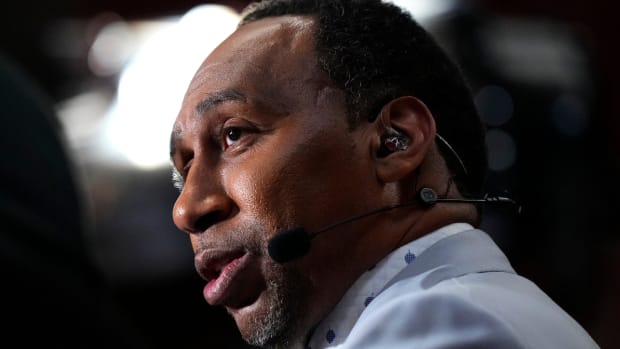 Stephen A. Smith at 2023 NBA Finals
